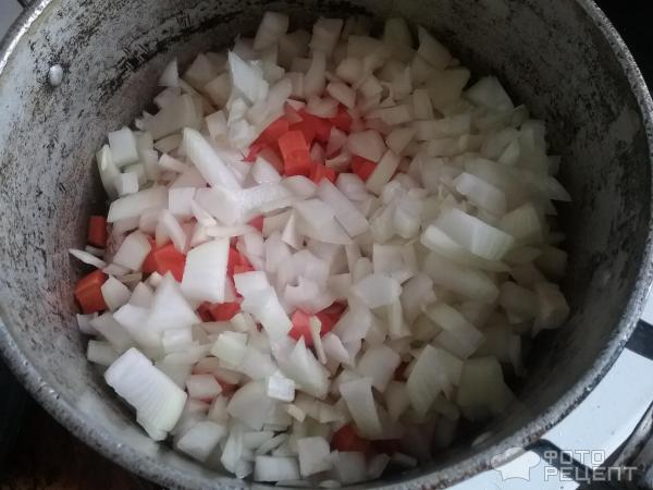 Овощное рагу с курицей фото