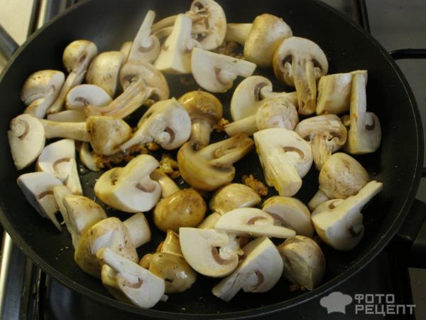 Паста с грибами в тыкве фото