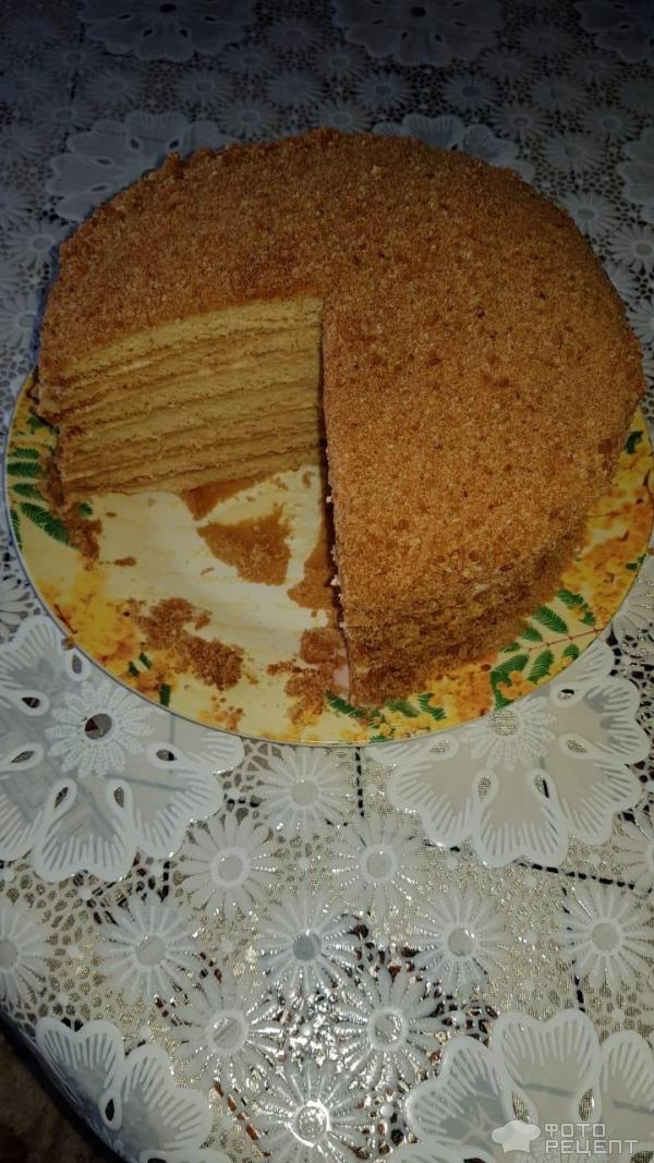 Медовый торт фото