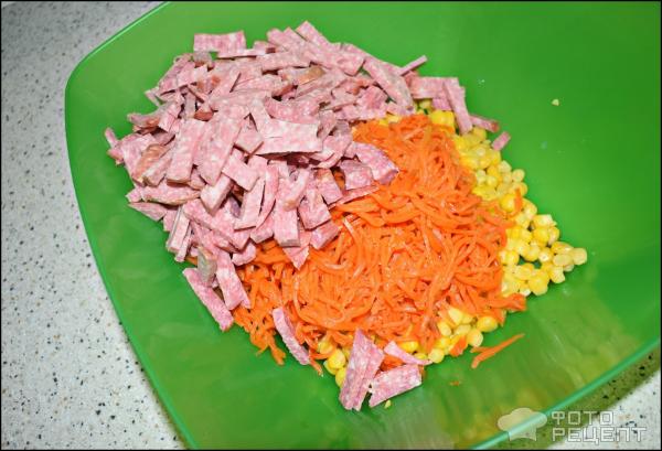 Салат с морковкой по-корейски фото