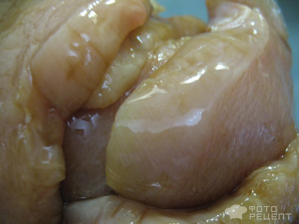 Куриные грудки под сливочным соусом с кунжутом фото