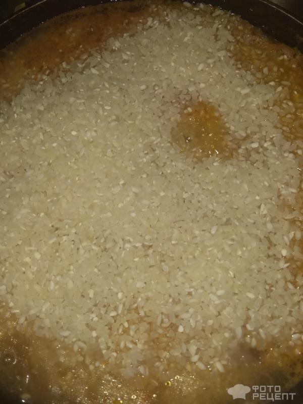 Рисовая каша с мясом фото