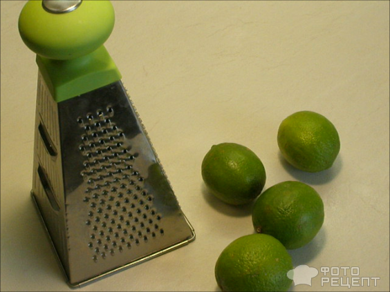 Зеленый лимонный кекс фото