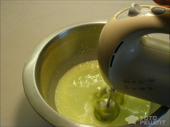 Зеленый лимонный кекс фото