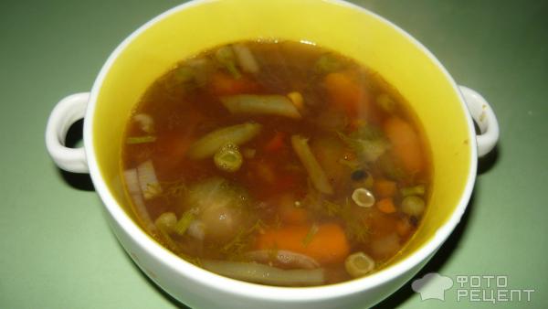 Суп из красной фасоли с овощами - пошаговый рецепт с фото | Азбука рецептов