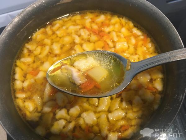 Суп с клецками рецепт