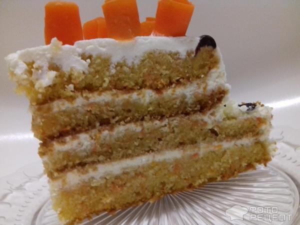Морковный торт Carrot cake фото