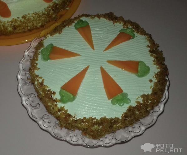 Морковный торт Carrot cake фото