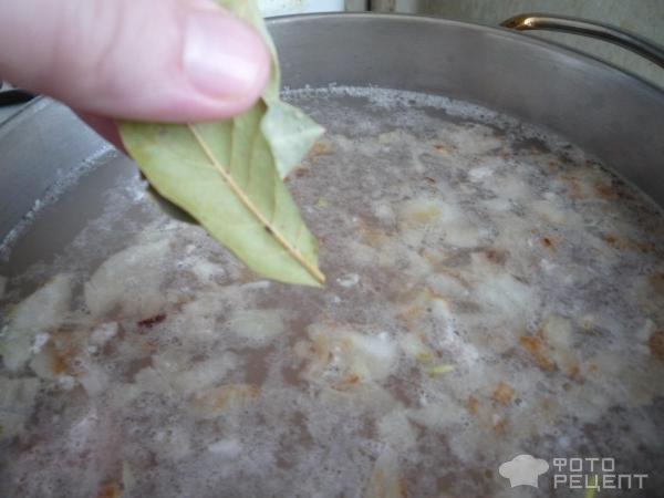 Картофельный суп с фрикадельками фото