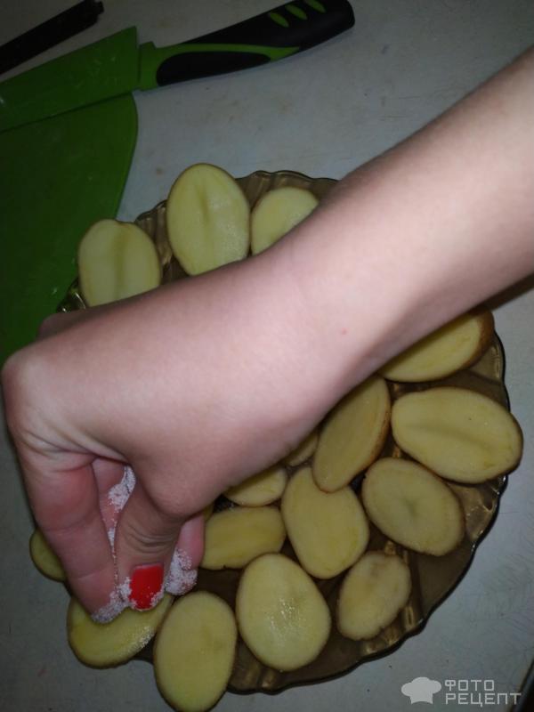 Быстрая картошка в микроволновке фото