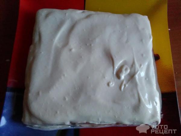 Творожный торт из печенья фото