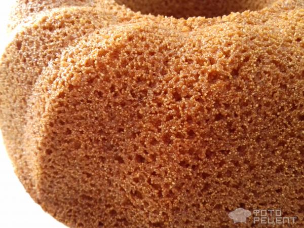 Апельсиновый постный пирог фото