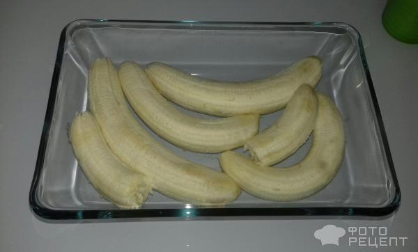 Бананы, запеченные с творогом фото