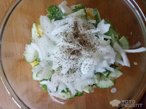 Легкий картофельный салат фото