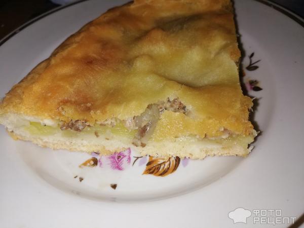 Пирог с рыбными консервами и картошкой — рецепт с фото пошагово
