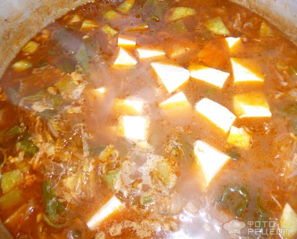 Пуктяй-корейский суп фото