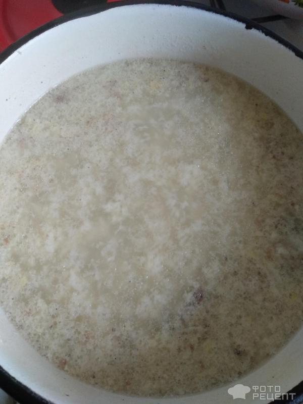 Суп из крапивы с рисом фото