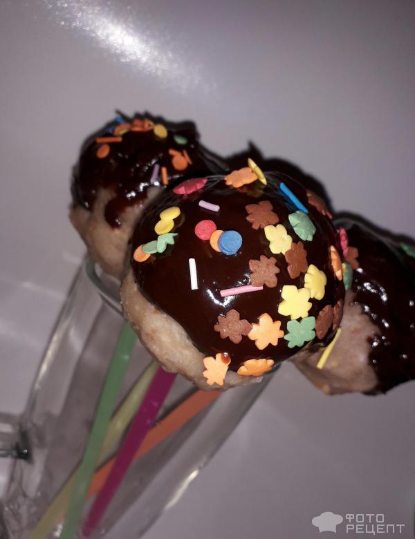 Кейк-попсы - пирожное на палочке фото