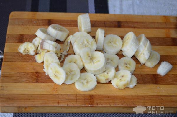 Нежный пирог с бананами фото