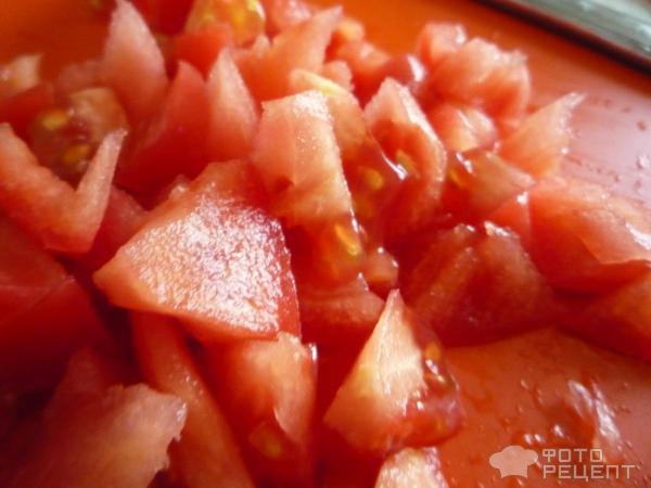 Тушенная капуста с овощами и томатной пастой фото