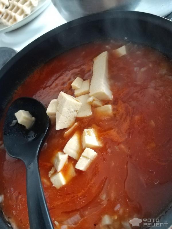 Суп из томатов фото
