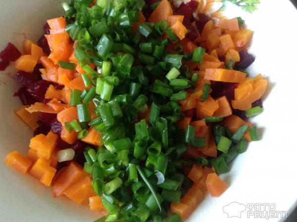 Салат из овощей всесезонный фото