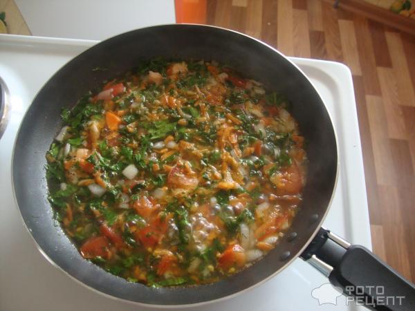 Плов из вареной курицы фото