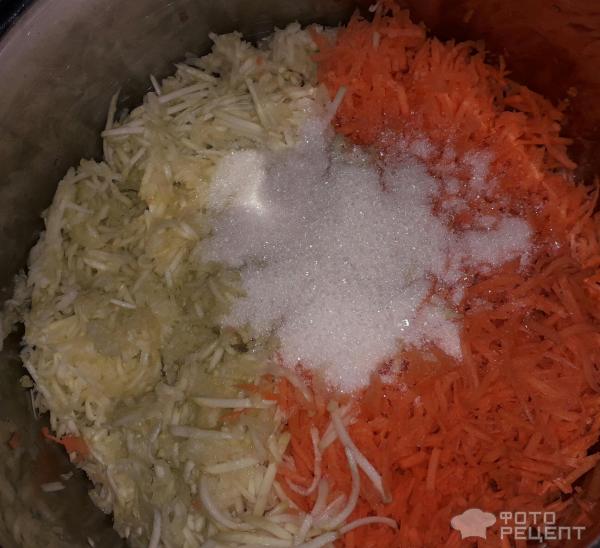 Оладьи морковно-кабачковые фото