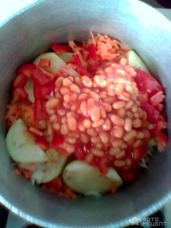 Фасоль в томатном соусе