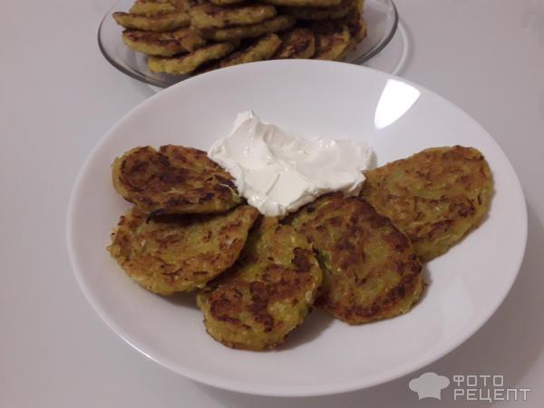Драники картофельно-кабачковые фото