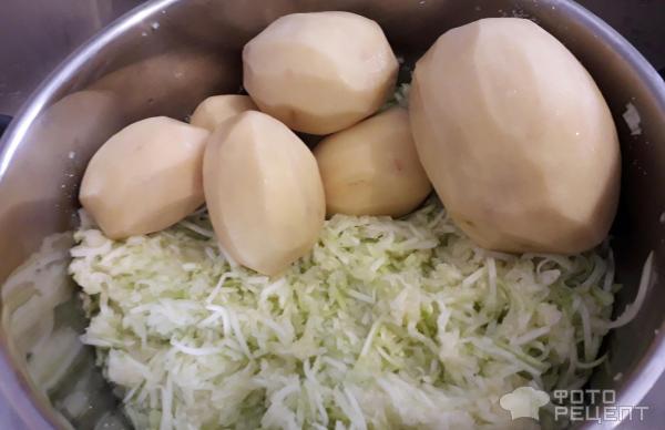 Драники картофельно-кабачковые фото