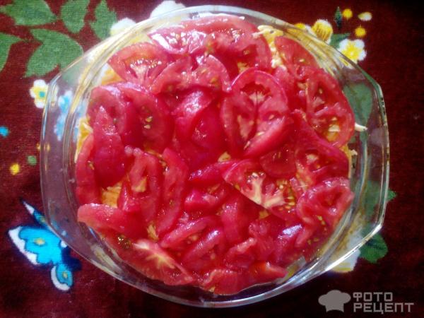 слой помидор для запекания с молодым картофелем в духовке