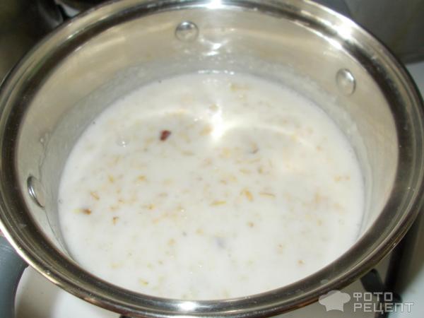 Молочная каша из геркулеса фото