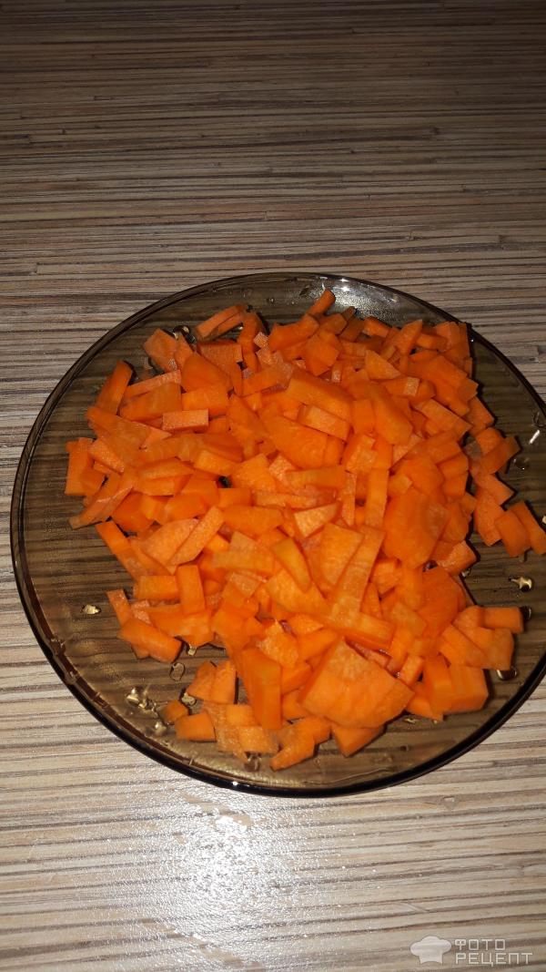 Куриная печень жареная с луком и морковью фото