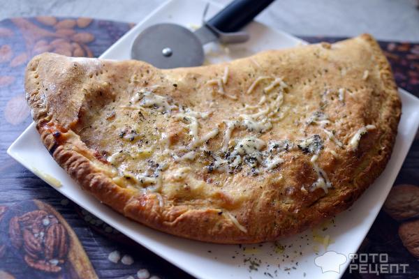 Закрытая итальянская пицца кальцоне - рецепт автора Оксана Вашкулат 🌳Обожаю готовить ✈️