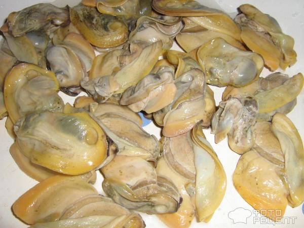 Маринованные речные моллюски фото