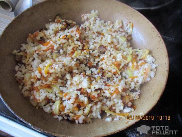 Жареный рис по-тайски фото
