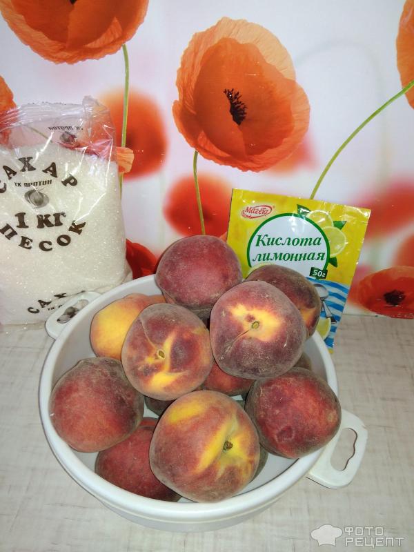 Варенье из персиков фото
