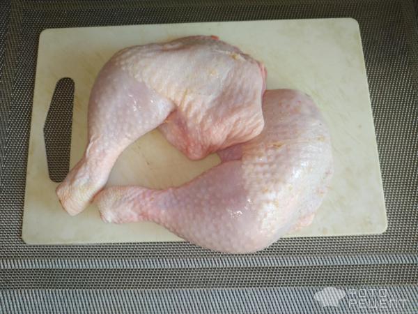 Куриные окорочка в духовке фото