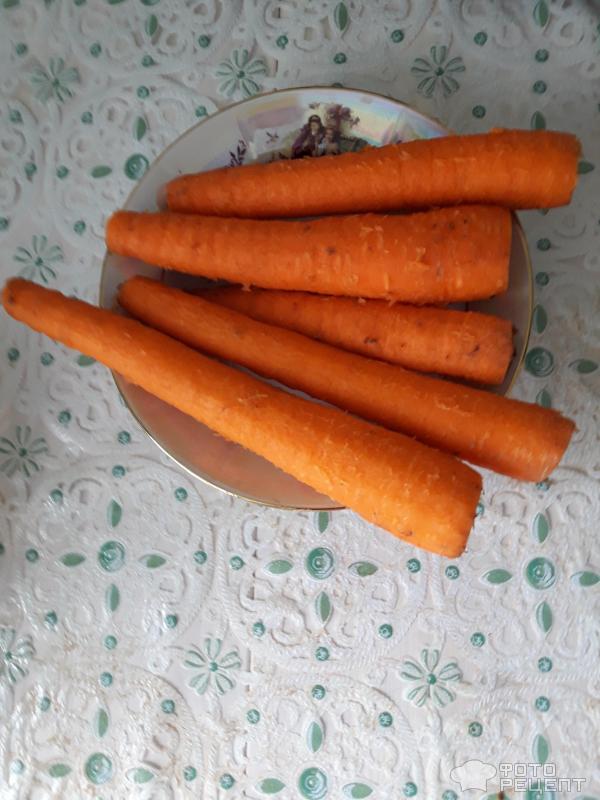 Морковь в бальзамическом уксусе с майонезам фото