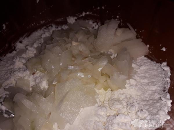 Баклажаны веером с фаршем из творога фото