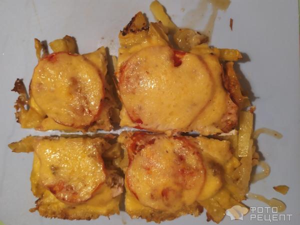 Мясо по-французски из куриной грудки фото