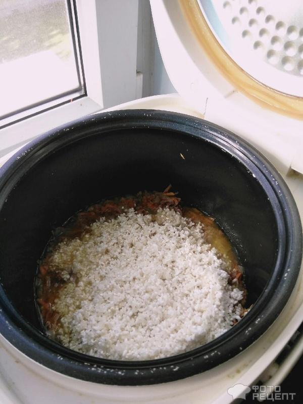 Рис в мультиварке фото