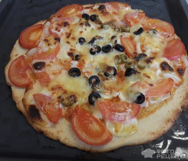 Пицца Ассорти на творожном тесте фото