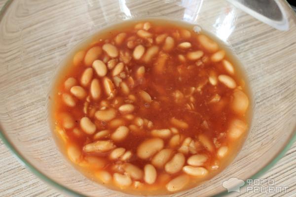 Салат из фасоли в томатном соусе: рецепт, порядок приготовления