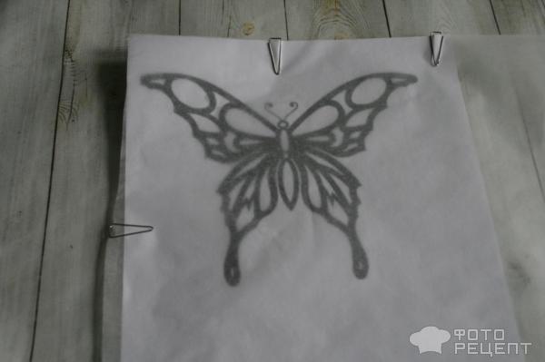 Делаем бабочки для торта из вафельной бумаги
