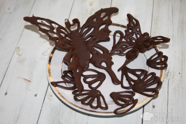 Украшения из шоколада для оформления тортов и пирожных