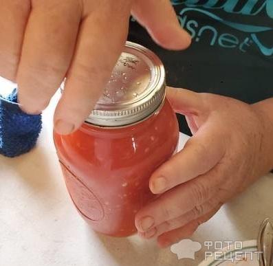 Домашние консервированные томаты в необычном виде фото