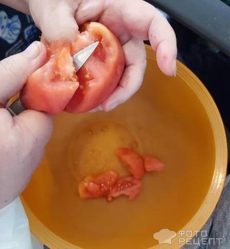 Домашние консервированные томаты в необычном виде фото