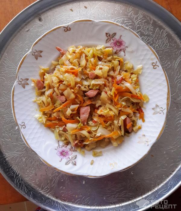 Капуста тушеная